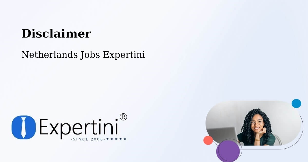 Disclaimer – Oosterbeek - Netherlands Jobs Expertini